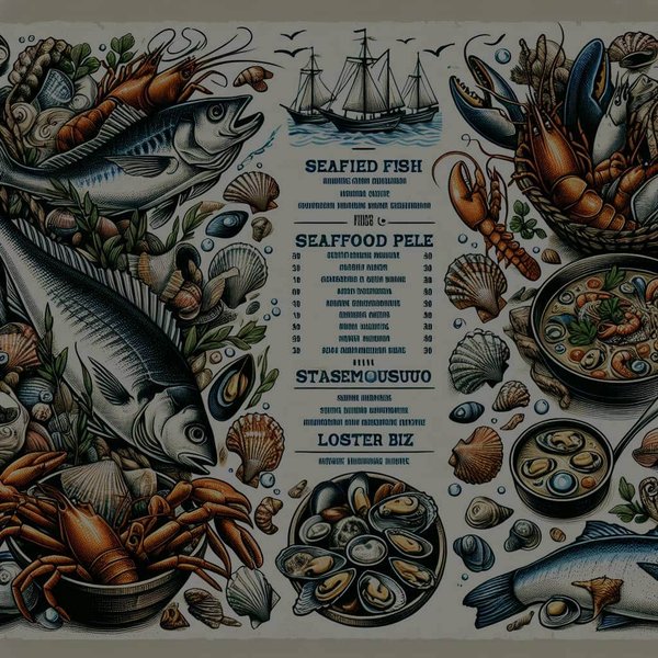 Comment maximiser l'utilisation de produits de la mer frais dans un menu de restaurant côtier?