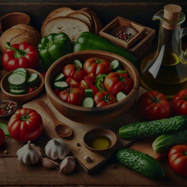 Quelle est la recette d'un gaspacho andalou authentique et rafraîchissant?