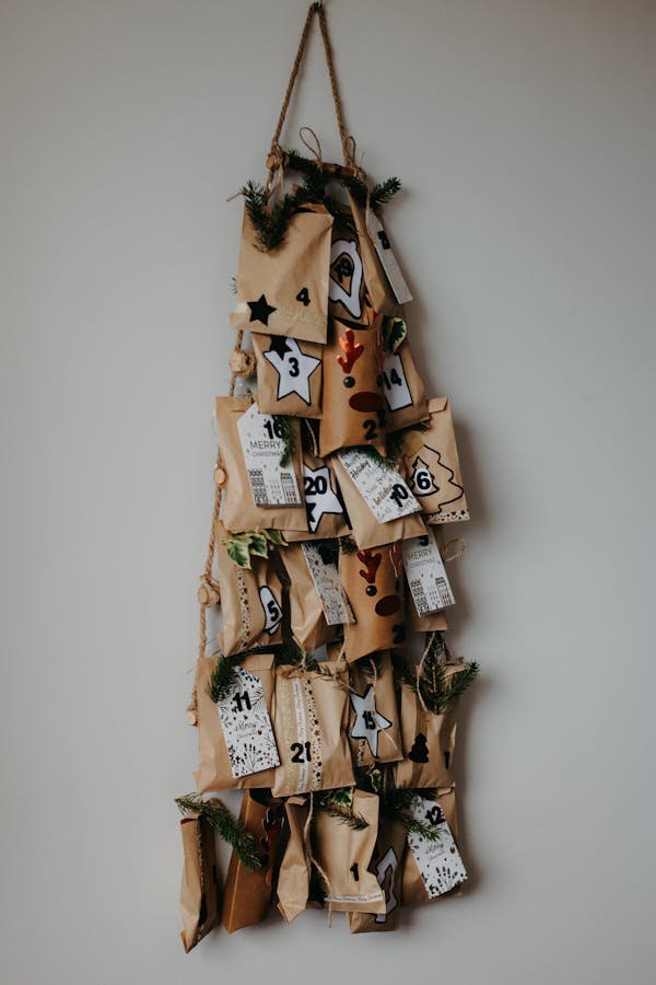 Découvrez les délices d'un calendrier de l'avent fait maison